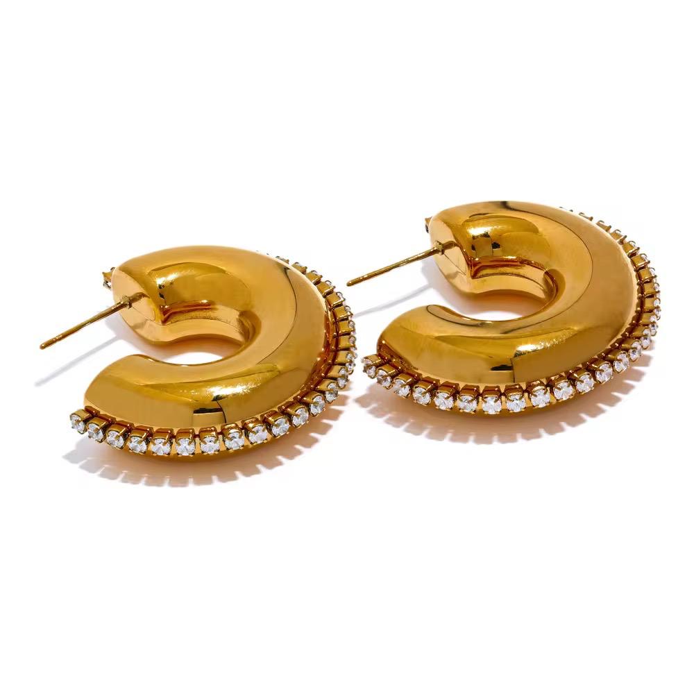 Soho Studded Cuffs / Hoops