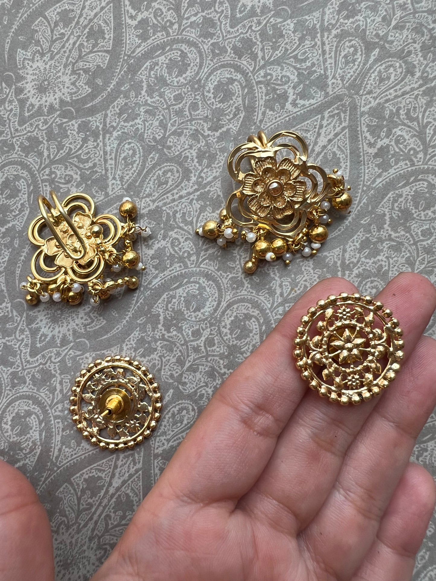 Phool Baag Bugadi Ear Cuff Set