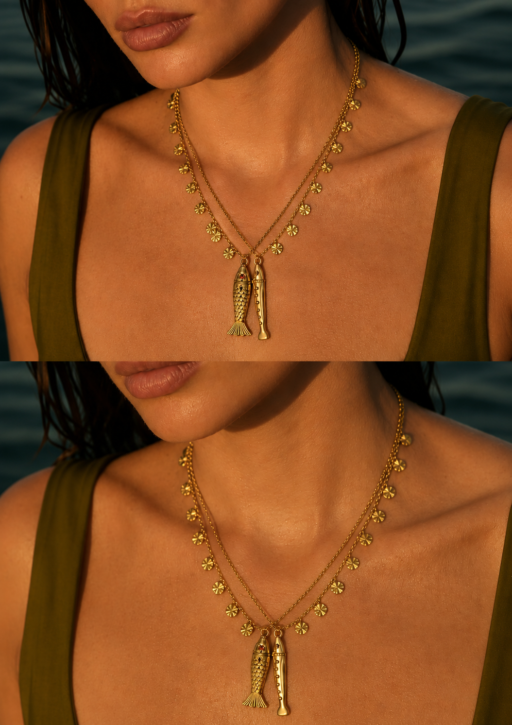 Fifi Layered Necklace - Set of 2
