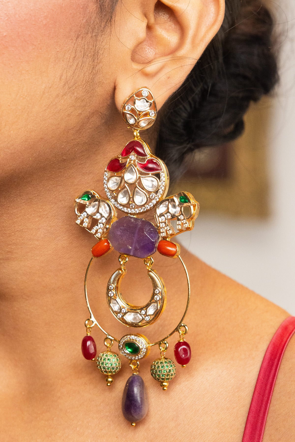 Leher Chandbali