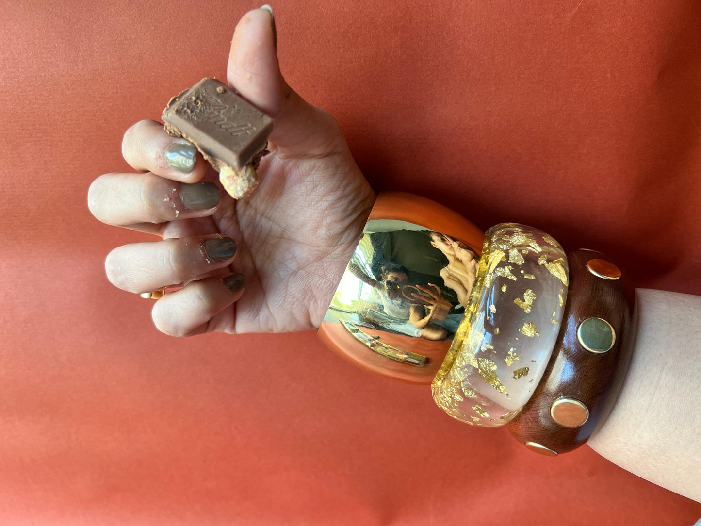 Mocha Mousse Stack Bangles