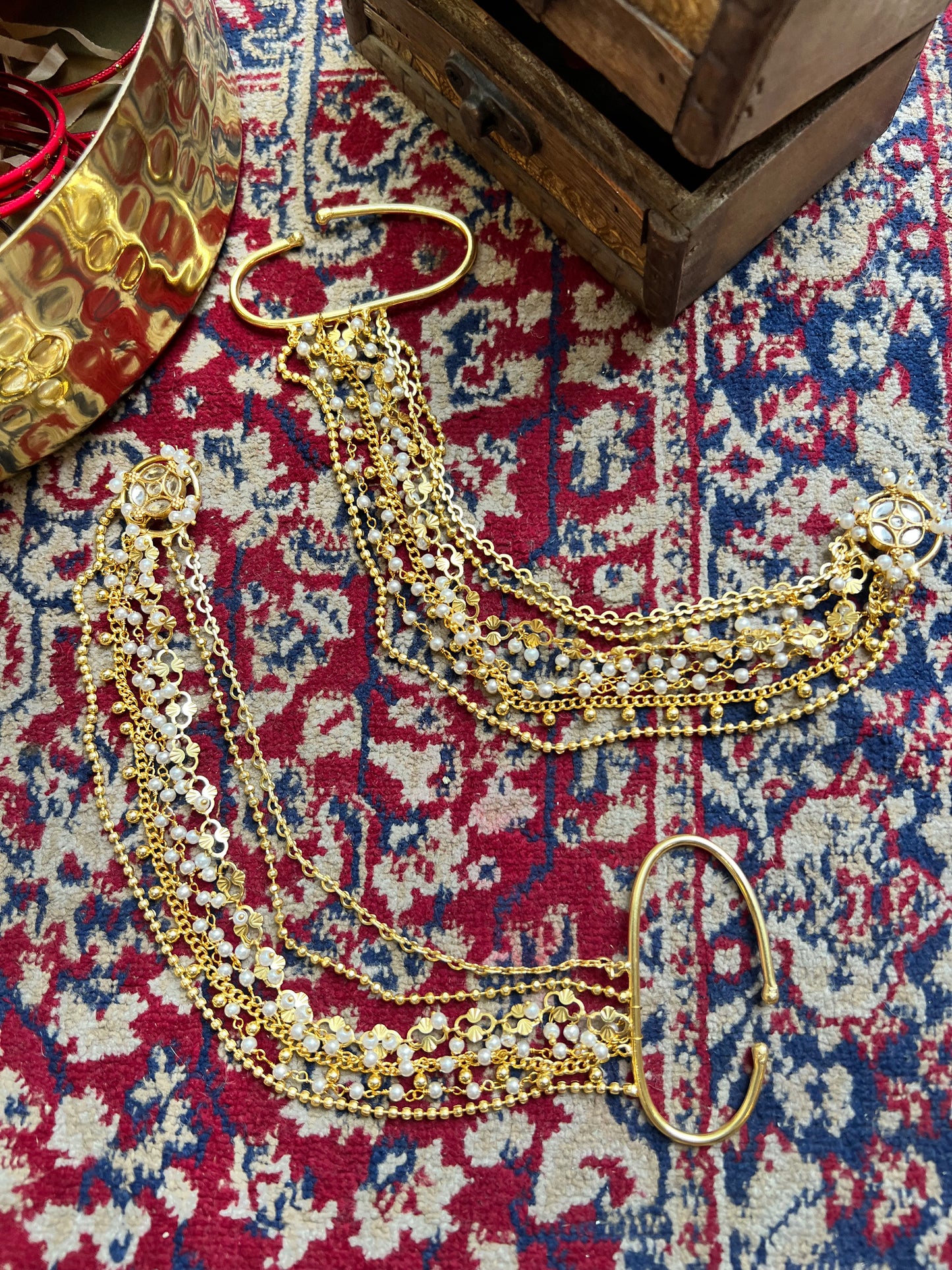 Patiala Kaan Chain Ear Cuff