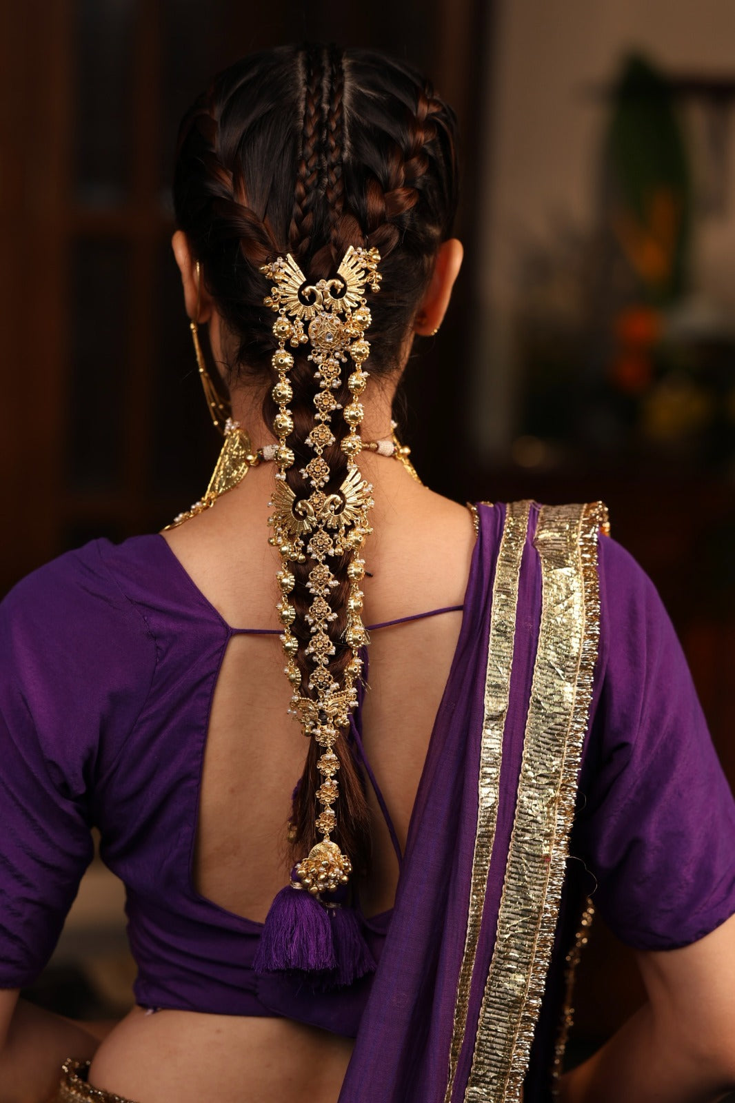 Patola Choti Hairpiece