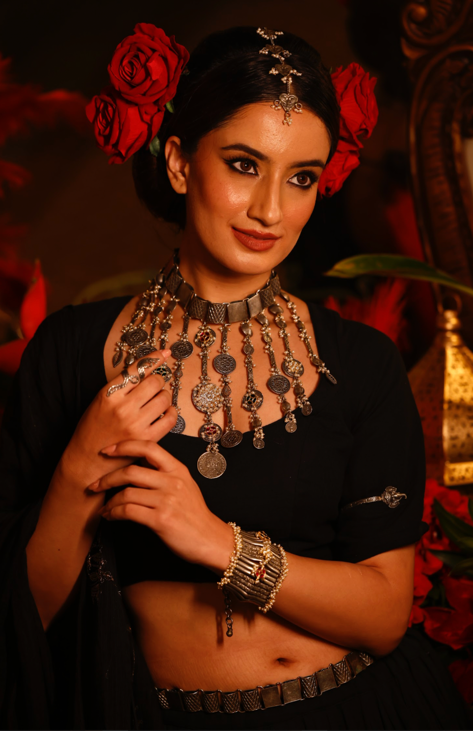 Phulkari Choker