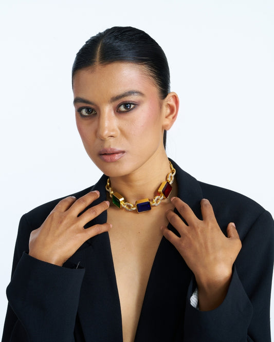 Veronica Choker + Earring Set