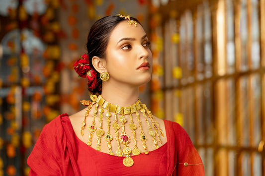 Phulkari Choker