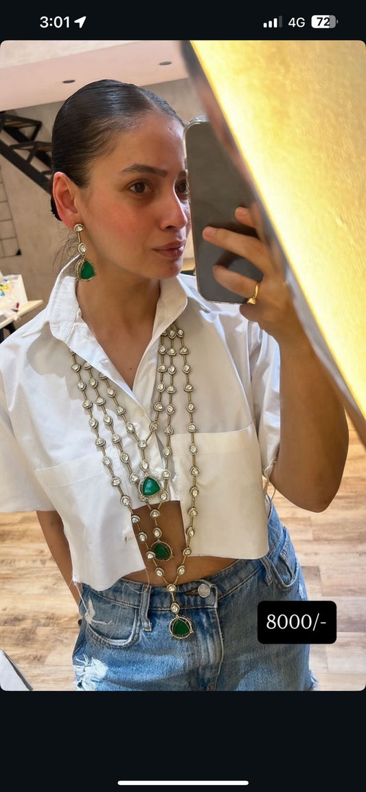 Emerald Maharani Set