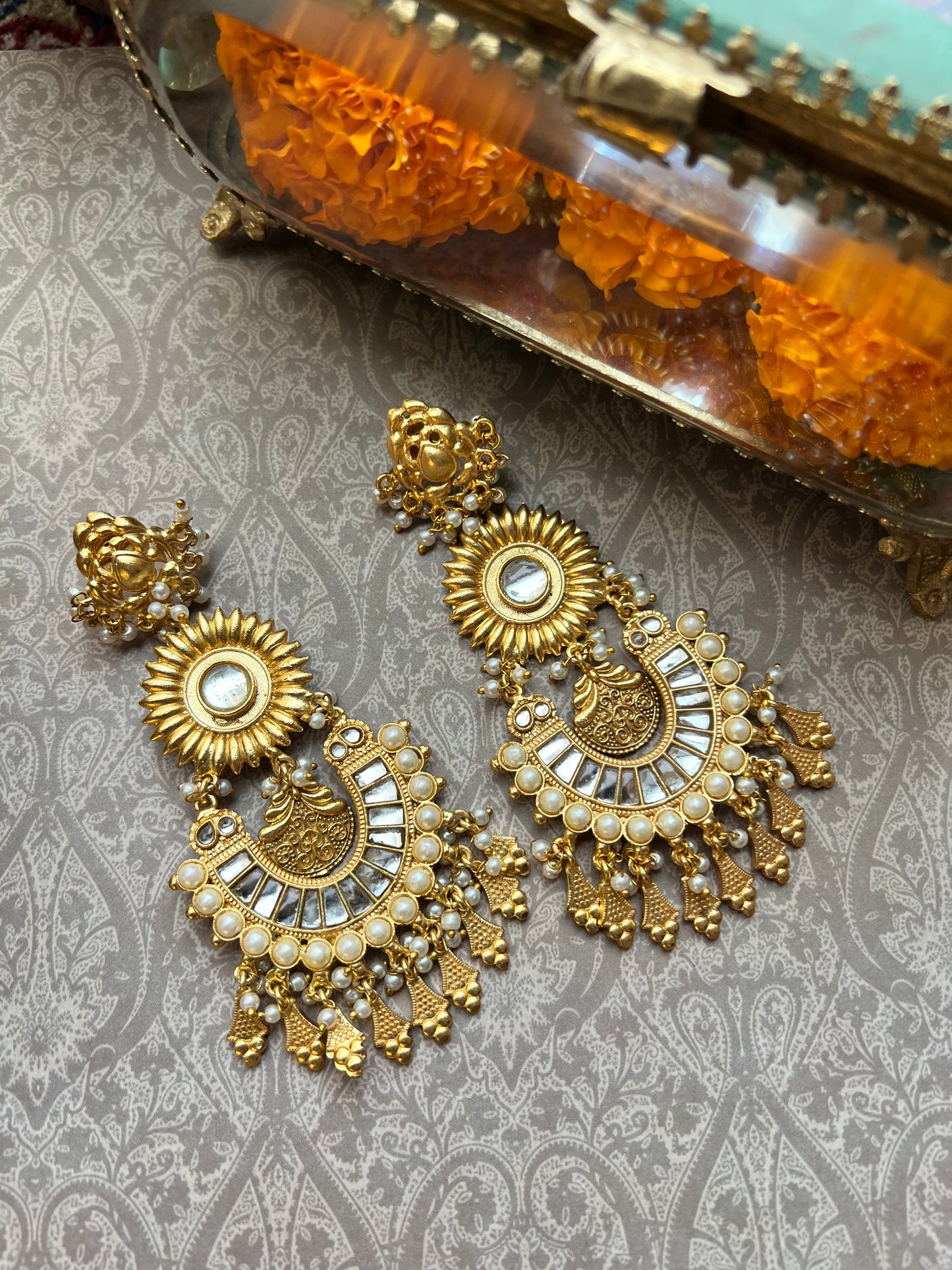 Genda Chandbali Danglers
