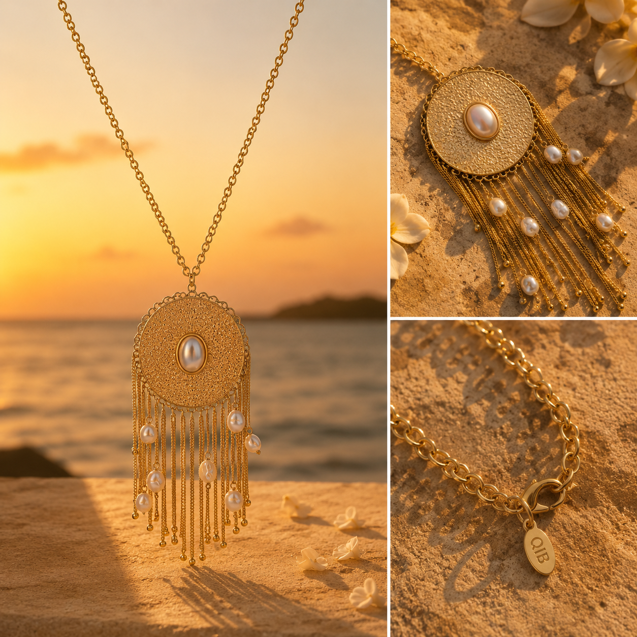 Luna Fringe Necklace