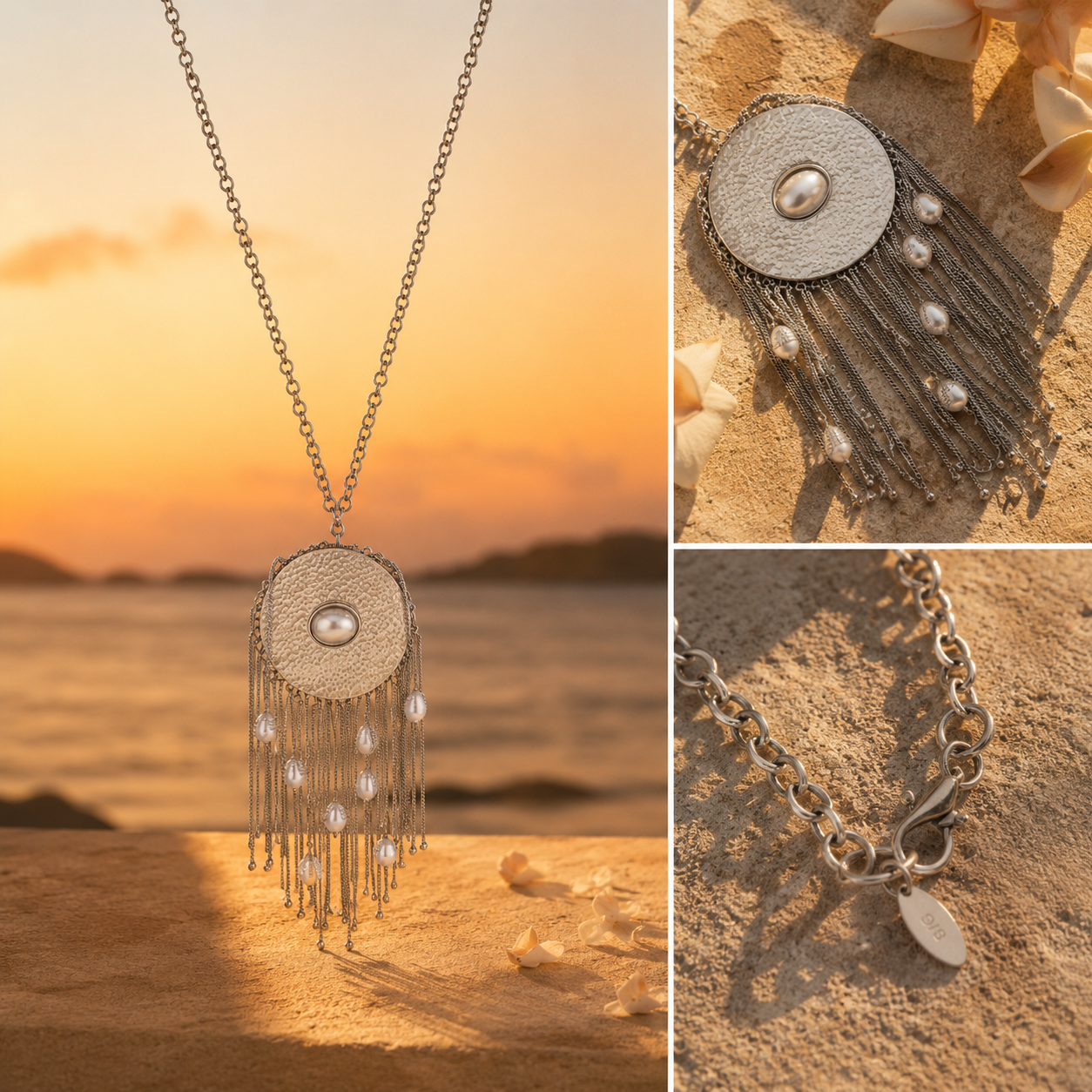 Luna Fringe Necklace