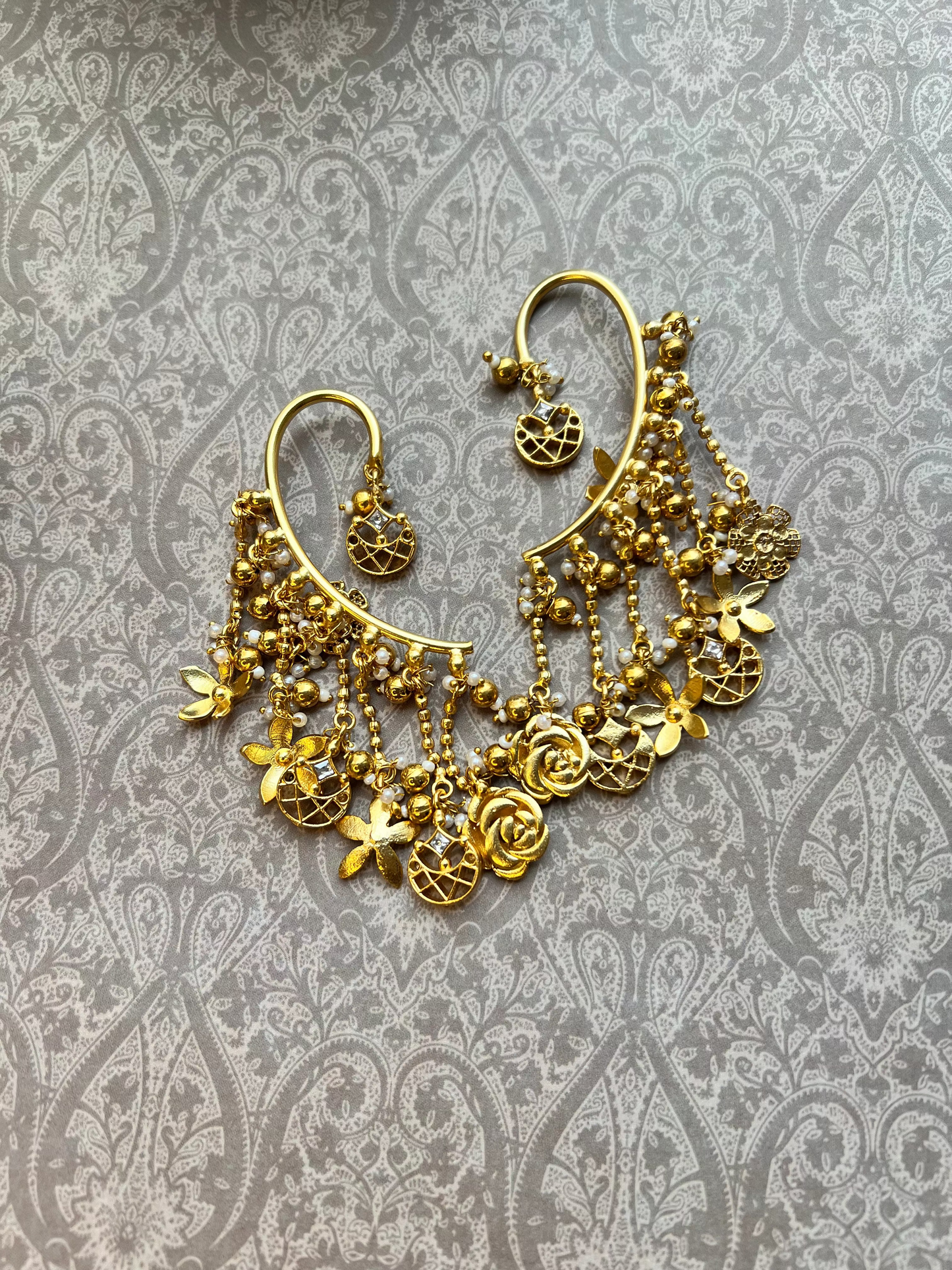 Phulkari Ear Cuff