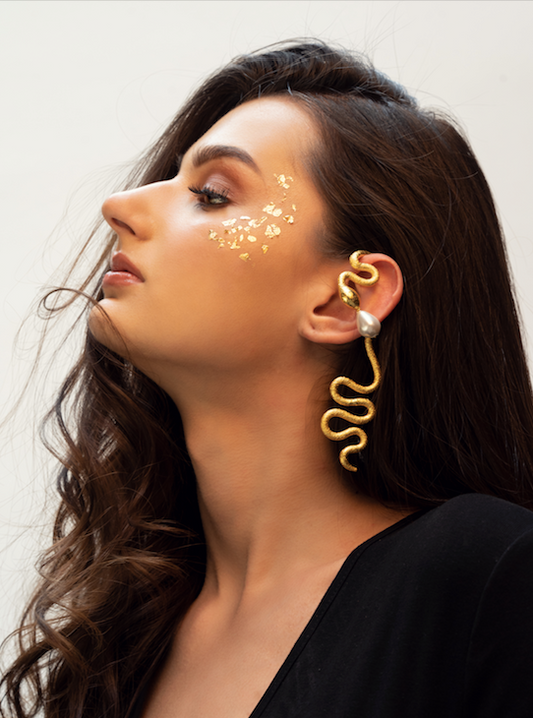 Snake Earcuff Earrings