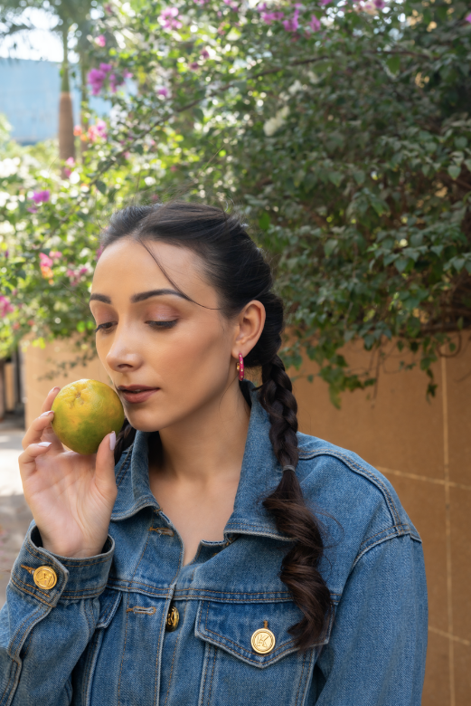 Sugar Bloom Hoops