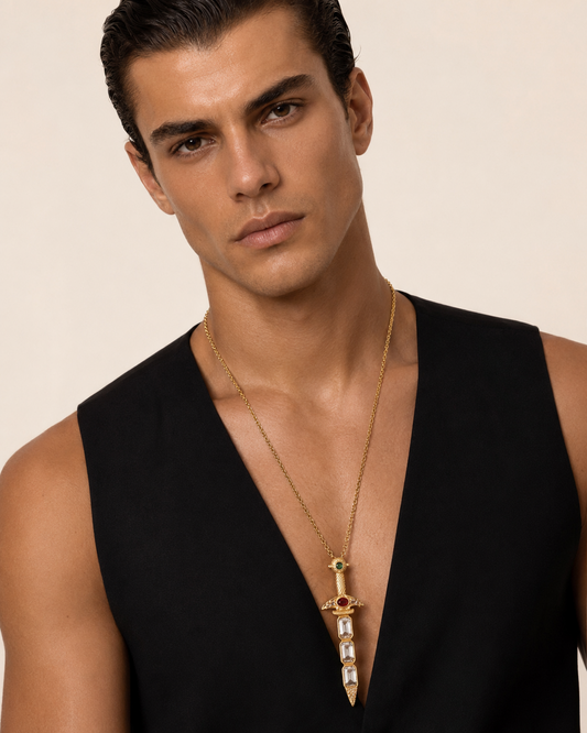 Stellar Dagger Necklace